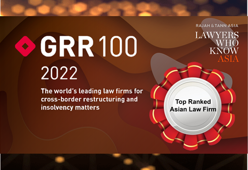 Rajah & Tann Top Ranked Asian Law Firm in GRR 30 2022.png